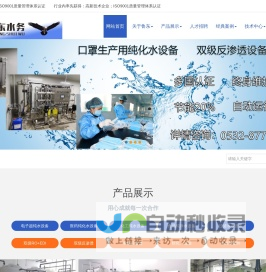 超纯水设备_EDI设备_纯化水设备_纯水设备_反渗透设备-青岛鲁东水处理设备